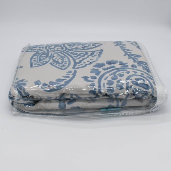 One Printed Blackout 50" x 120" Curtain Panel Blue - Picture 5 of 5